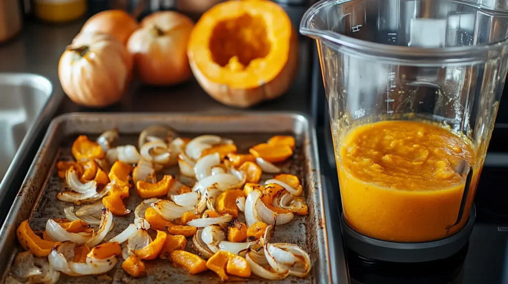  soup	Autumn Squash Soup Cooking Process
