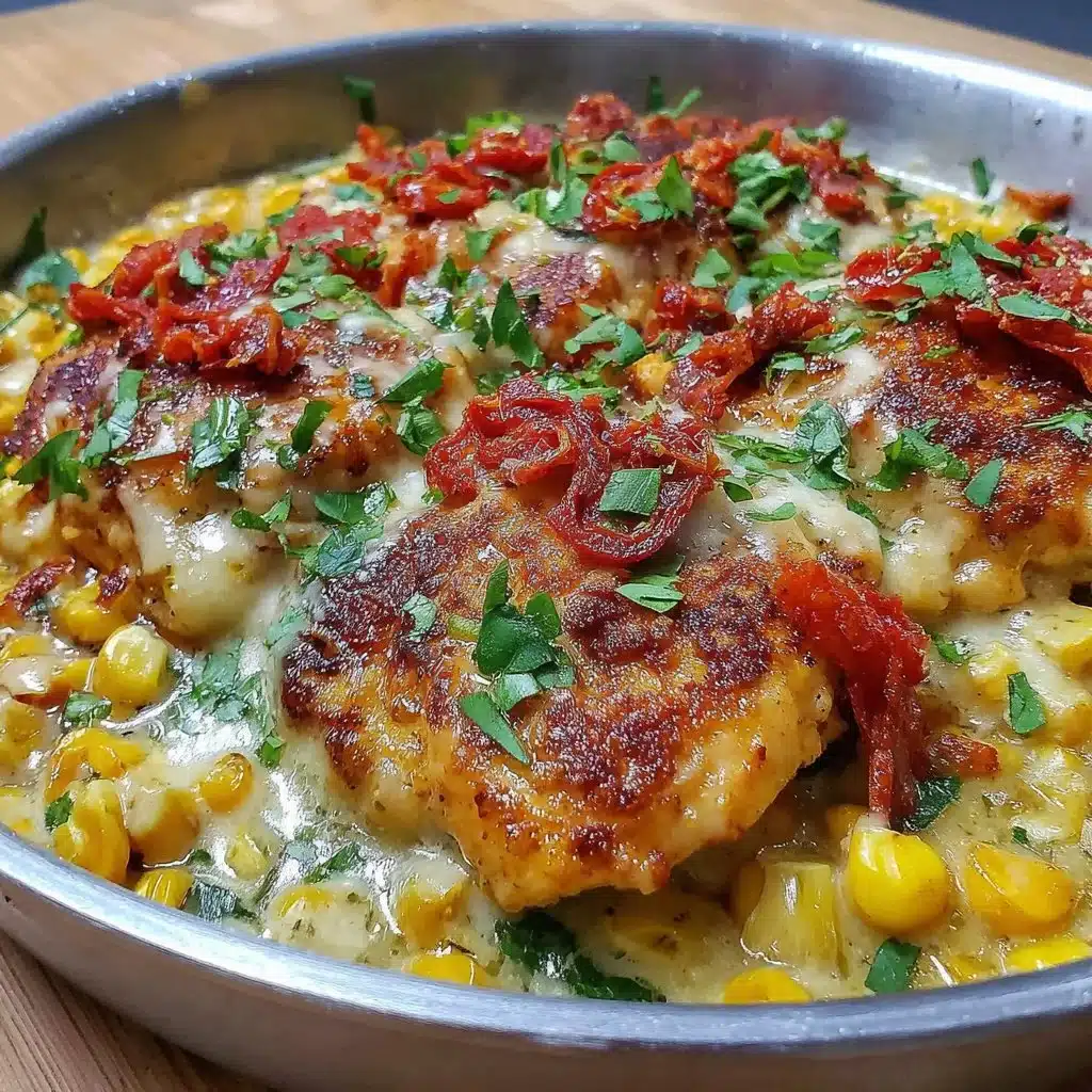 Delicious Easy Street Corn Chicken Bowl with chicken, corn, and fresh ingredients