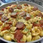 Sticky Honey Garlic Sausage Pasta Skillet 2026 02 23 130552 1