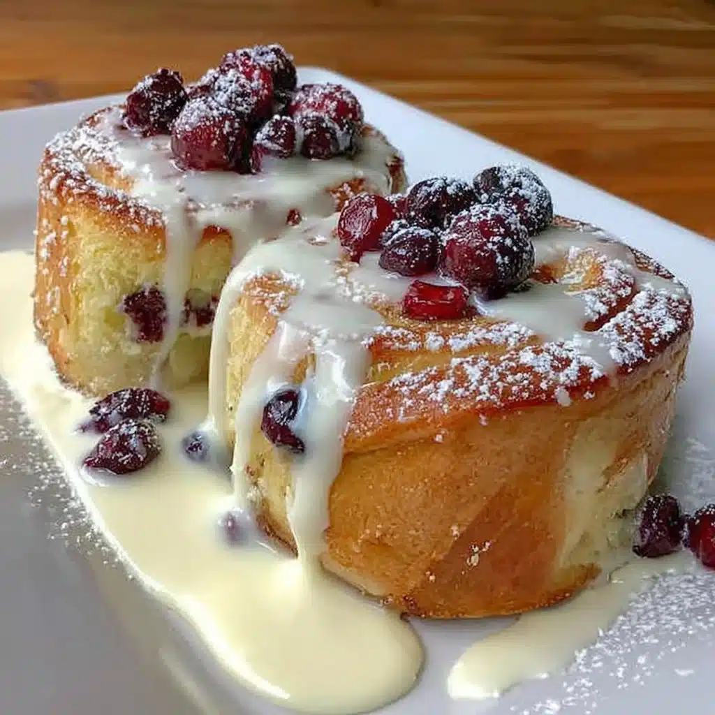 Air Fryer Blueberry Roll-Ups with fresh blueberries and golden crust