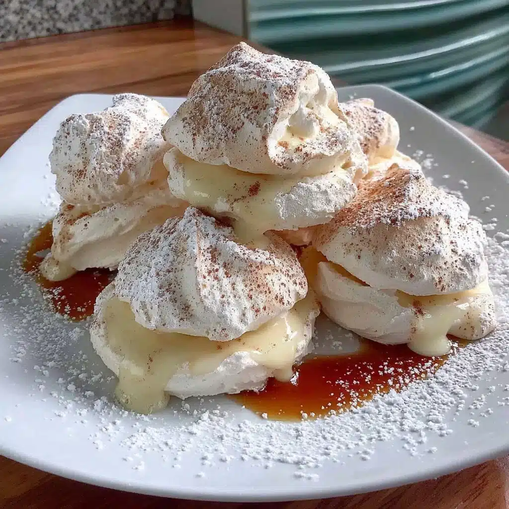 Crispy air fryer meringues placed on a cooling rack