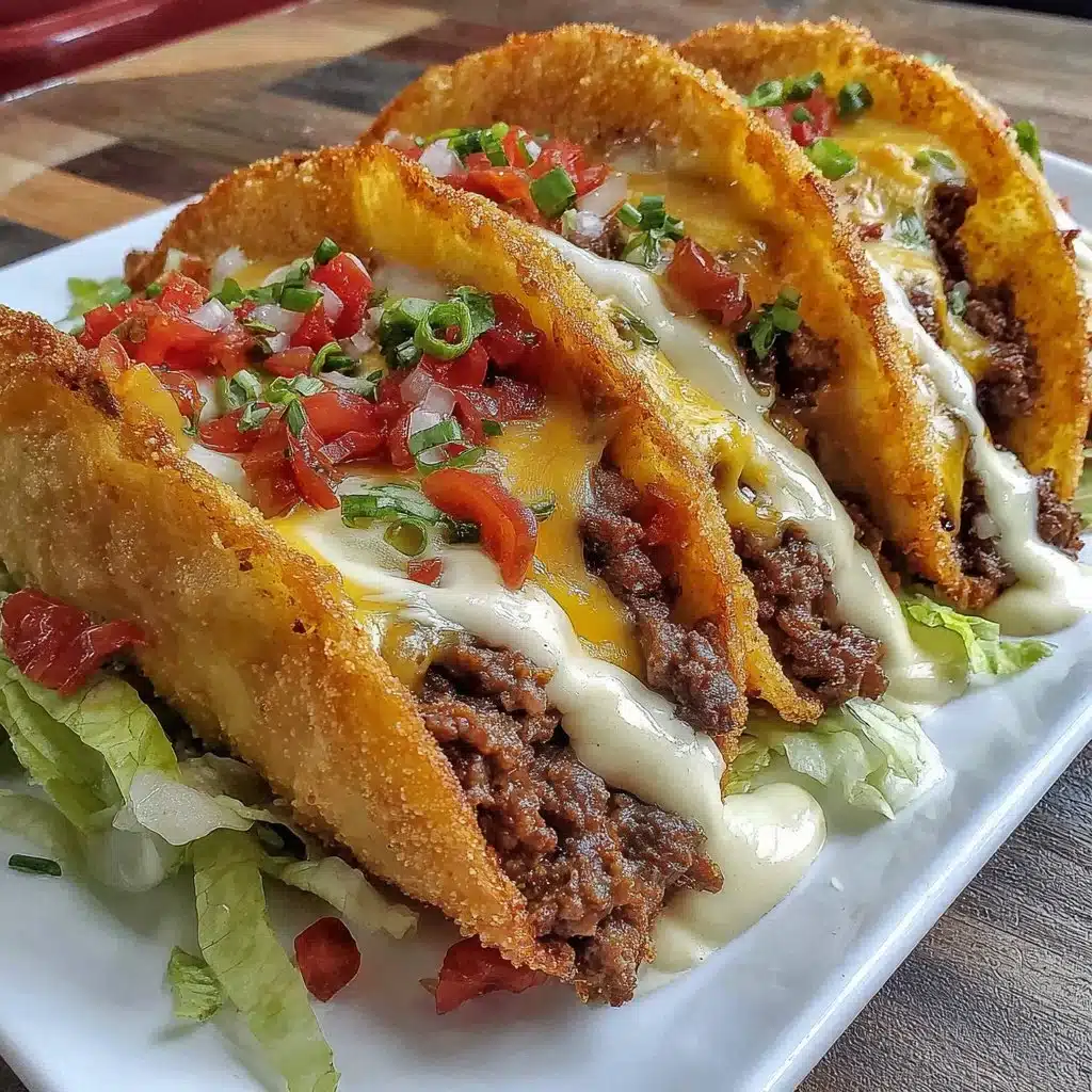 Crispy Ground Beef Tacos
