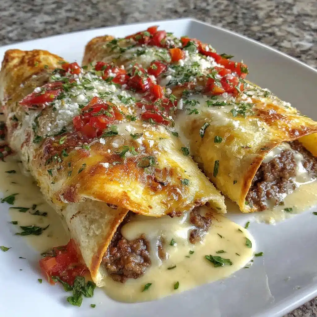Ground Beef Enchiladas