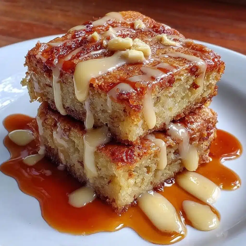 Banana Blondies