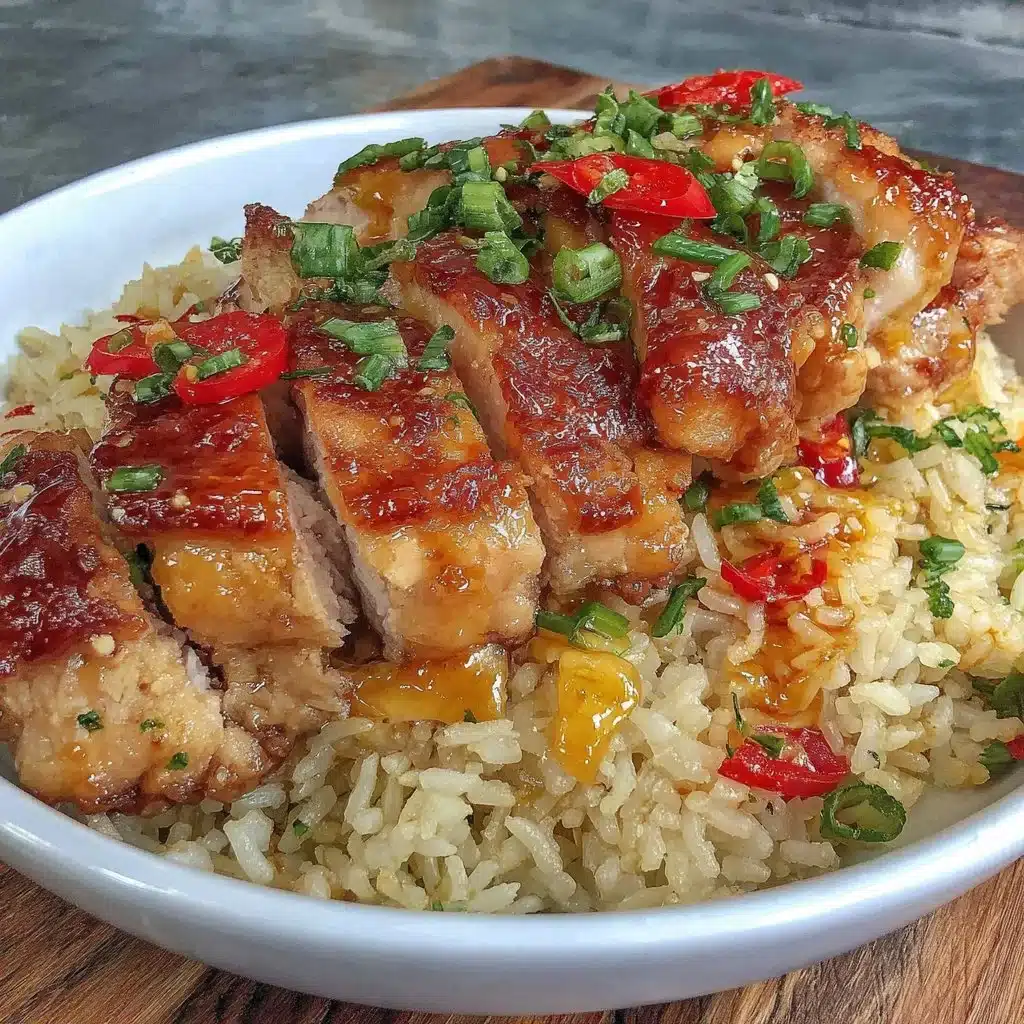 One-Pan Bold Honey BBQ Chicken Rice