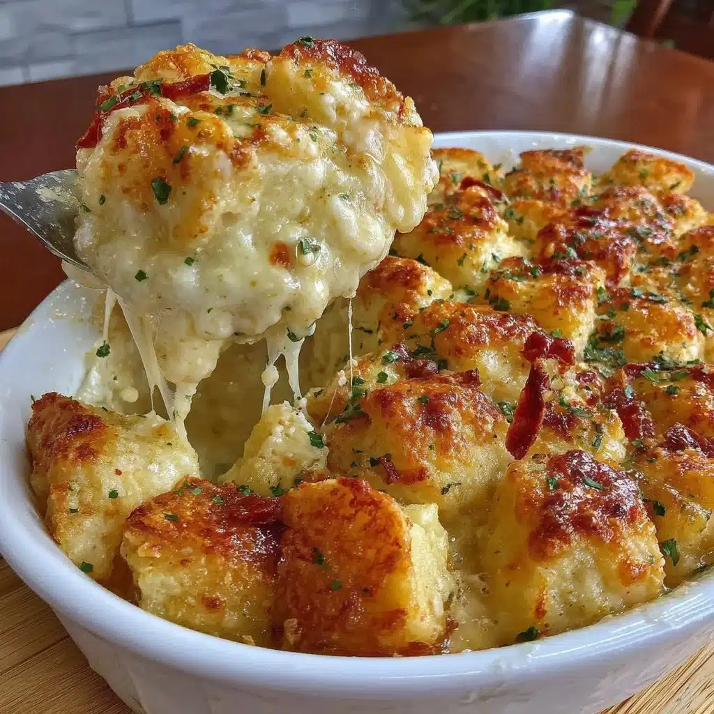 Dolly Parton's easy 5-ingredient casserole dish plated and ready to serve.