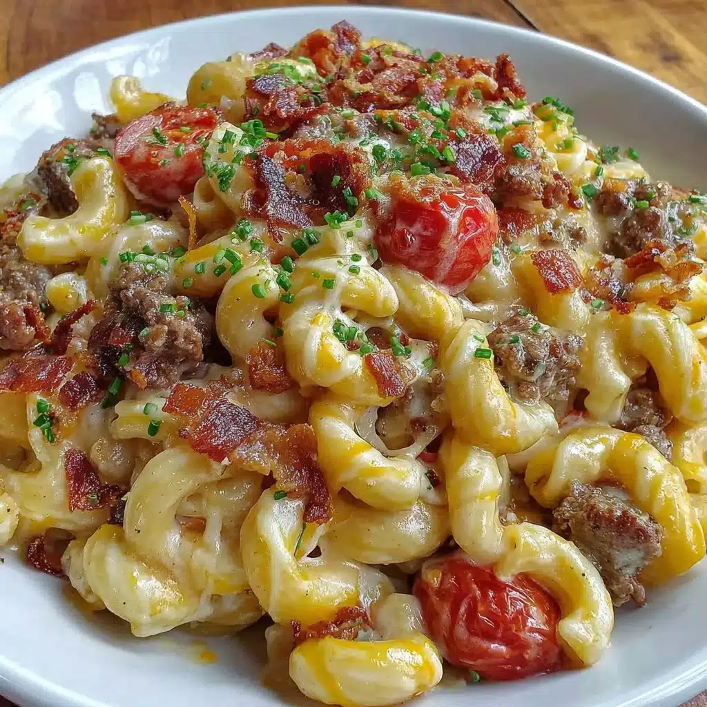 Loaded Bacon Cheeseburger Pasta You'll Crave Again and Again