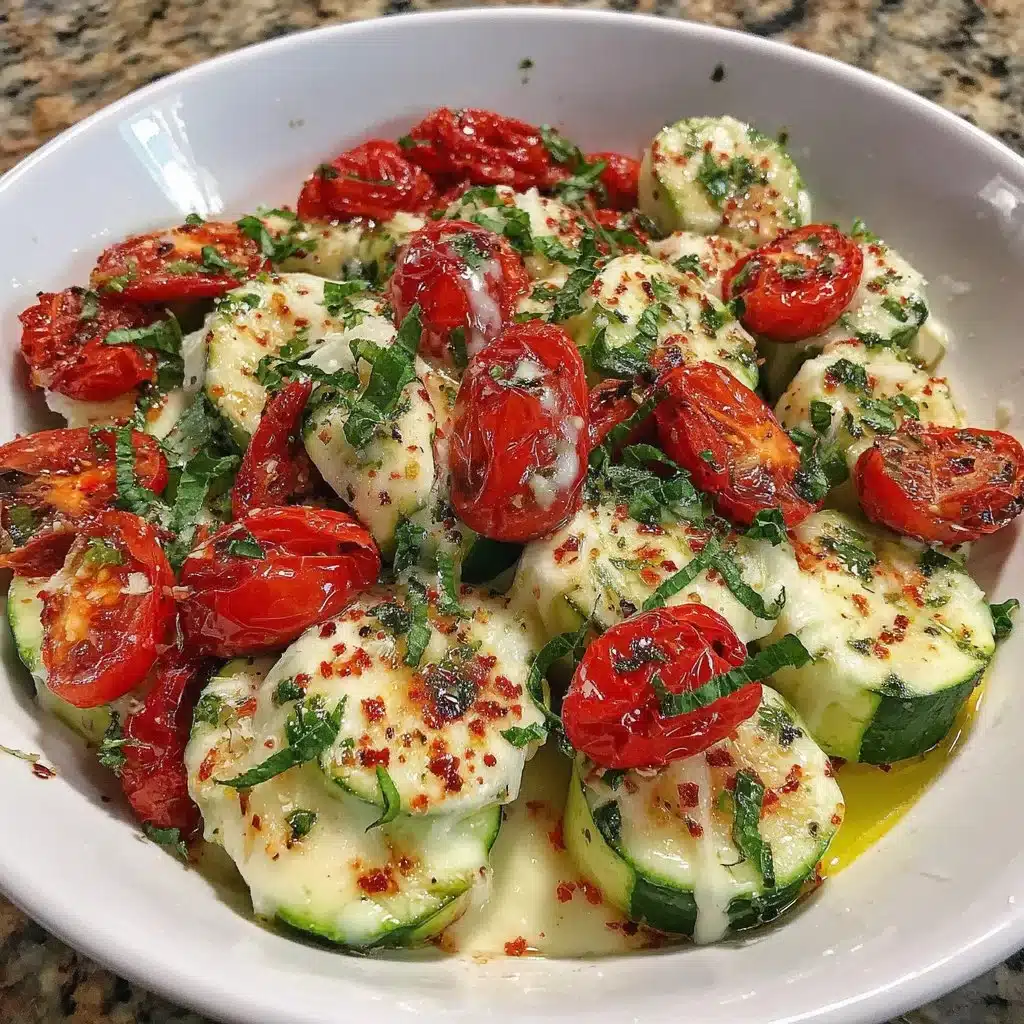 Cucumber Caprese Salad