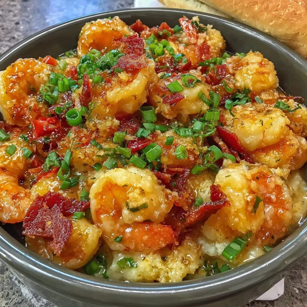 Honey Garlic Shrimp Bowls