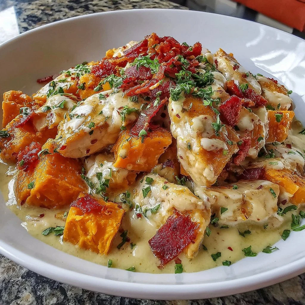 Protein Chicken and Sweet Potato Bowl