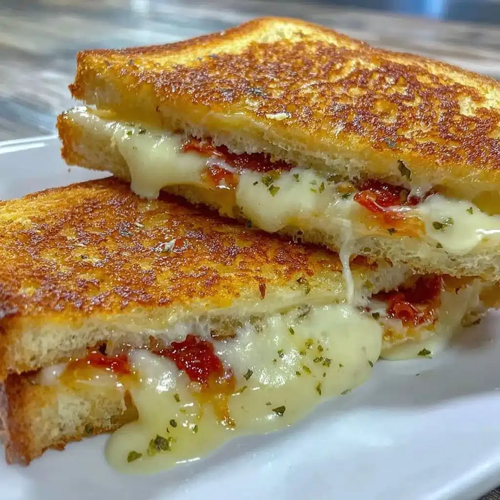 Easy air fryer grilled cheese sandwich with melted cheese and golden crust