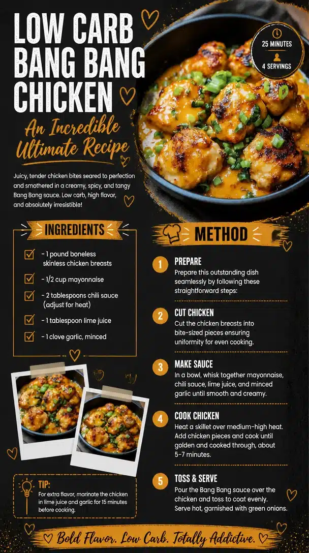 Low Carb Bang Bang Chicken: An Incredible Ultimate Recipe