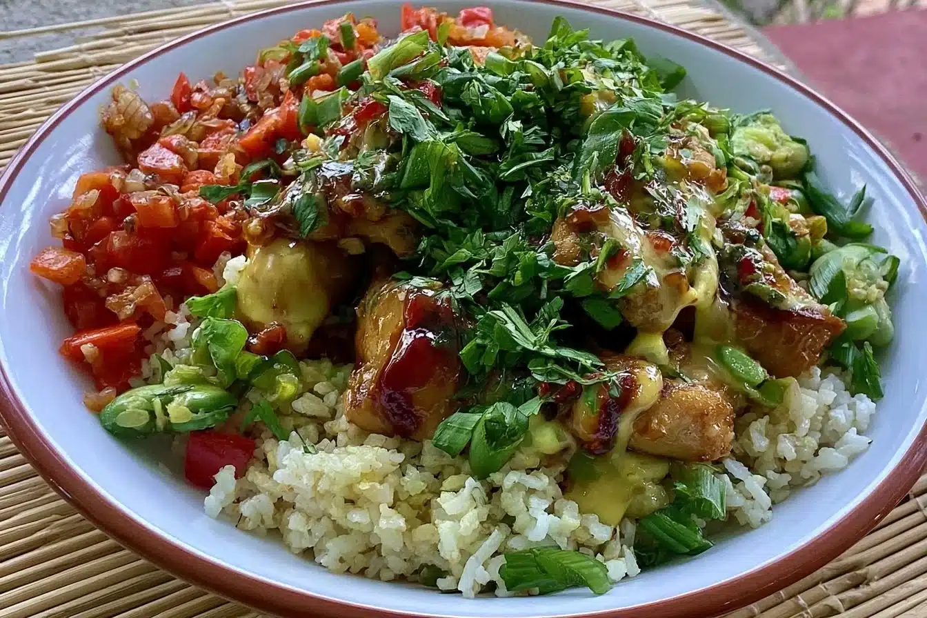 Teriyaki Chicken Rice Bowl