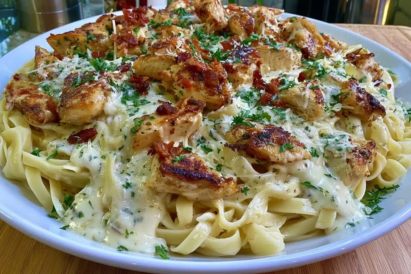 Chicken Fettuccine Alfredo