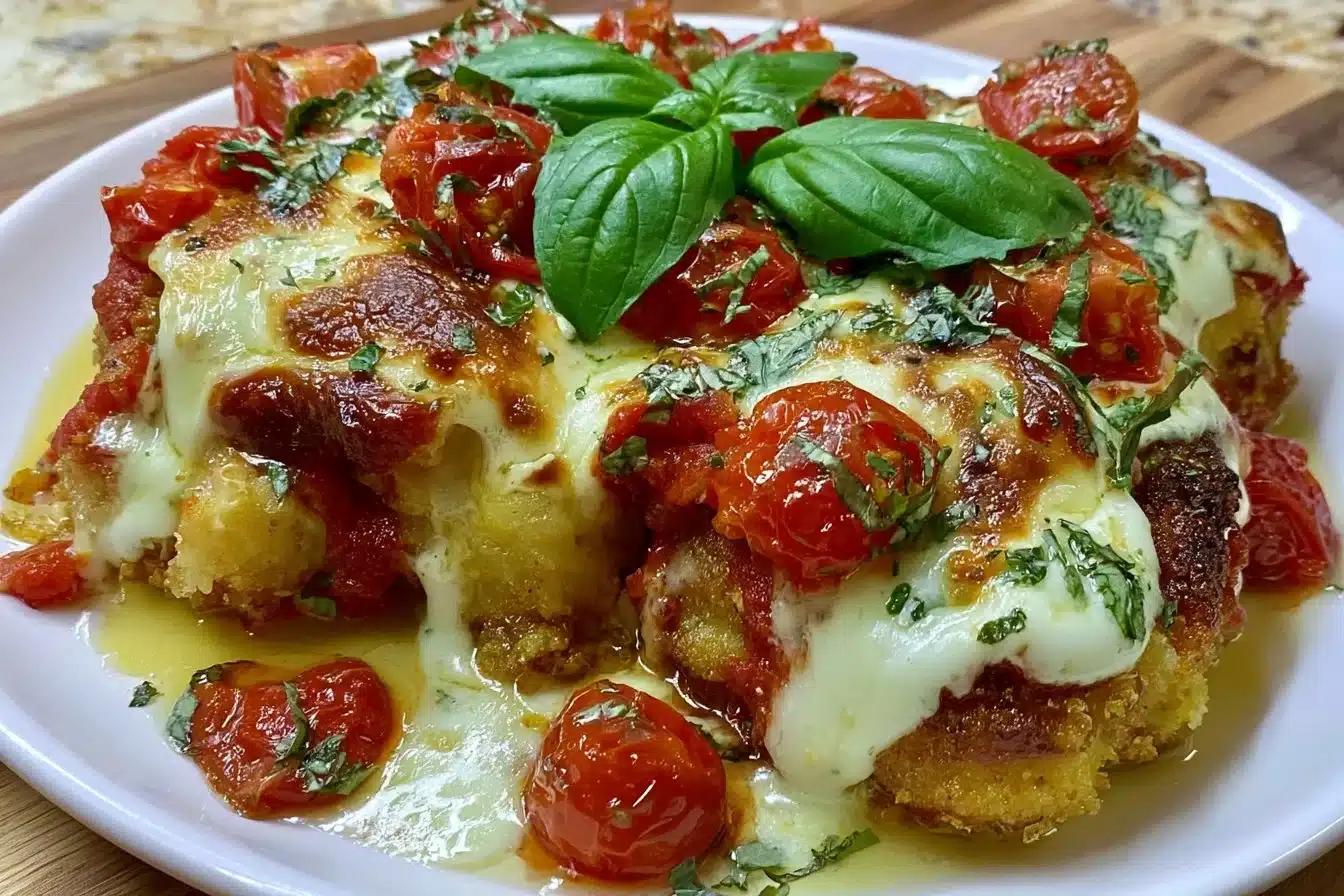 Keto Chicken Parmesan Casserole