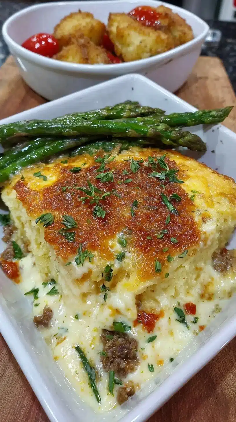 Delicious Dolly Parton's 5-Ingredient Casserole ready to serve